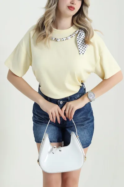 sari-bisiklet-yaka-oysho-kadin-tisort-467543