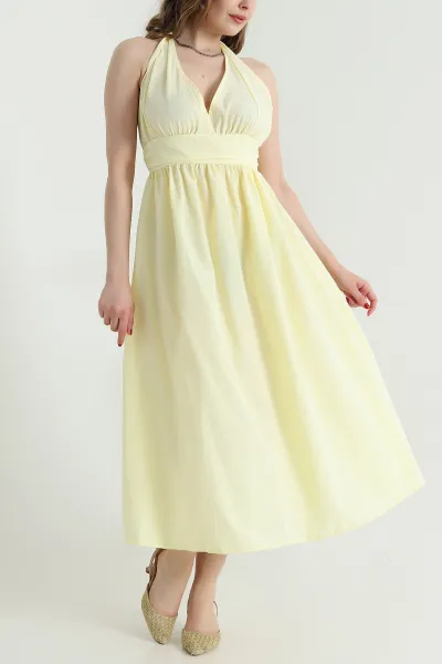 sari-boyundan-baglamali-poplin-kadin-elbise-467924