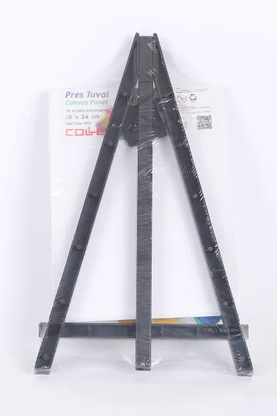 Sarı Collex Pres Tuval Seti 18x24 Cm Şövaleli 384446