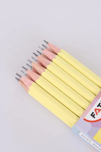 Sarı Fatih Mercanlı Pastel Kurşun Kalem 12'Lİ 287991