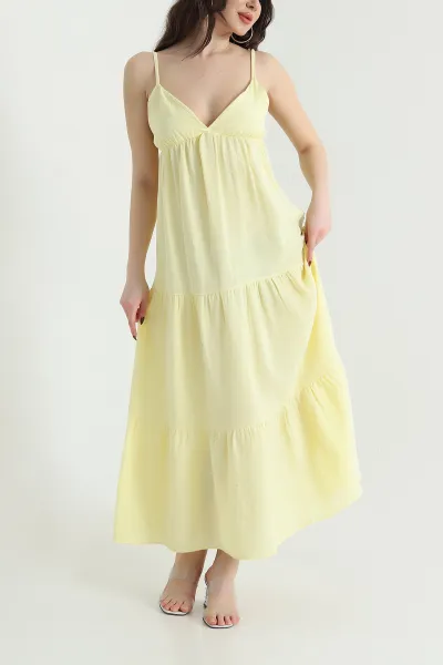 sari-ip-askili-muslin-keten-kadin-elbise-437252