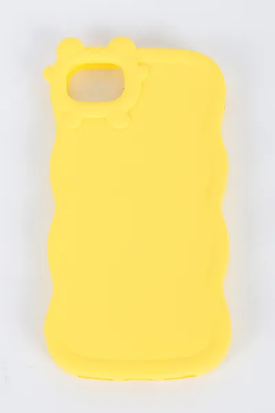 Sarı Iphone 7 Iphone 8 ve Iphone SE Uyumlu Micky Mouse Serisi Yumuşak Slikon Telefon Kılıfı 391225