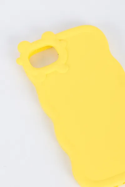 Sarı Iphone 7 Iphone 8 ve Iphone SE Uyumlu Micky Mouse Serisi Yumuşak Slikon Telefon Kılıfı 391225