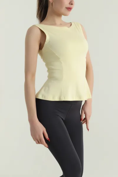 sari-kayik-yaka-kolsuz-kompakt-kadin-ust-427812