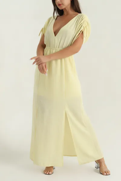 sari-keten-tasarim-kadin-elbise-382781