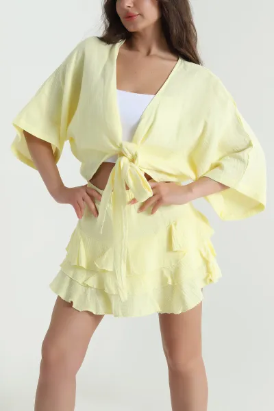 sari-muslin-keten-kadin-ikili-takim-460447