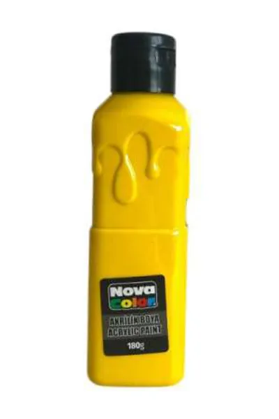 Sarı Novacolor Akrilik Boya 180 Gr 387525