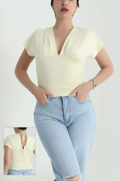 sari-on-pile-detay-v-yaka-bluz-466138