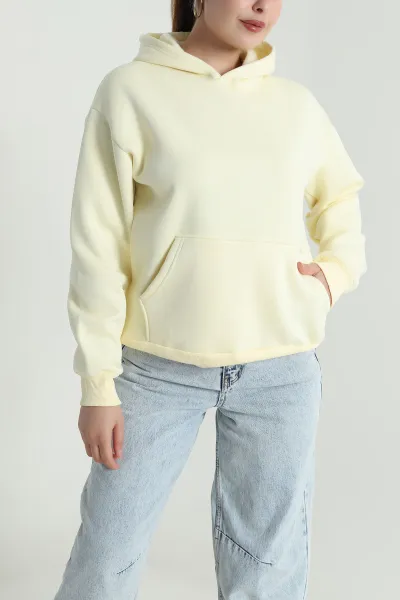 sari-sardonlu-uc-ip-kadin-fermuarsiz-sweat-484584