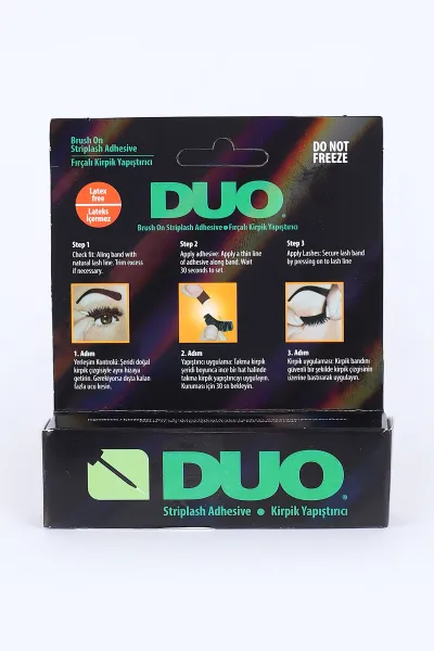 Şeffaf Duo Fırçalı Kirpik Yapıştırıcı 5 Gr 385095
