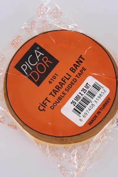 Şeffaf Picador Çift Taraflı Köpük Bant 25mm X 25 Mt 475090