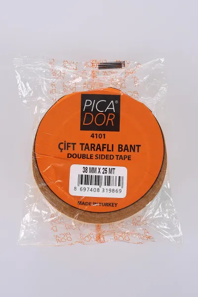 Şeffaf Picador Çift Taraflı Köpük Bant 38mm X 25 Mt 475091