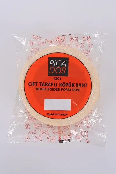Şeffaf Picador Çift Taraflı Köpük Bant 38mm X 5 Mt 475092