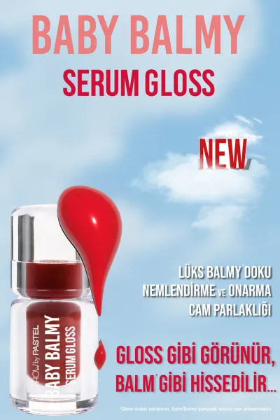 Show By Pastel Baby Balmy Serum Gloss No:37 - Dudak Parlatıcısı ve Dudak Bakımı 398006