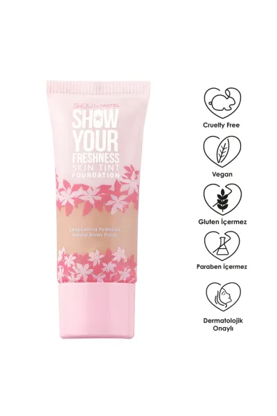 Show By Pastel Show Your Freshness Skin Tint Foundation - Fondöten 502 Beige Rose 297021