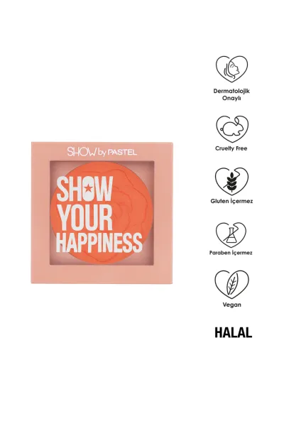 Show By Pastel Show Your Happiness Blush - Allık 206 Brave 285858