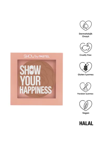 Show By Pastel Show Your Happiness Blush - Allık  208 Cool 285860