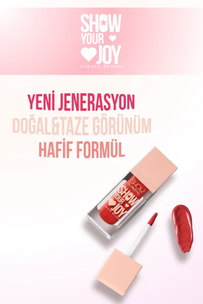 Show By Pastel Show Your Joy Liquid Blush - Likit Allık 58 250836