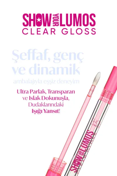 Show By Pastel Show Your Lumos Clear Gloss 250888