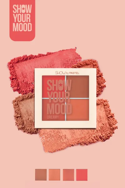 Show By Pastel Show Your Mood Blush Set - Allık Seti 442 Dreamy 286211
