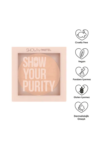 Show By Pastel Show Your Purity Powder - Pudra 101 Fair 297028