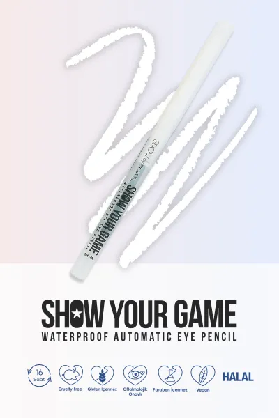 Show by PastelShow Your Game Waterproof Gel Eye Pencil - Jel Göz Kalemi 405 248660