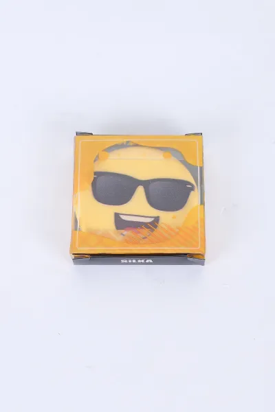 Silka Yuvarlak Şekilli Büyük Boy Emoji Silgi 387403