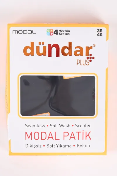 Siyah 12'li Dört Mevsim Kadın Modal Soket Patik Çorap (36-40) 465561