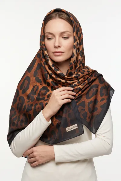Siyah 180x70 Cm Our Fashion Dijital Baskılı Desenli Soft Şal 488574