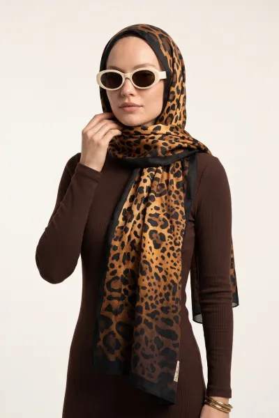Siyah 180x70 Cm Our Fashion Dijital Baskılı Desenli Soft Şal 488574