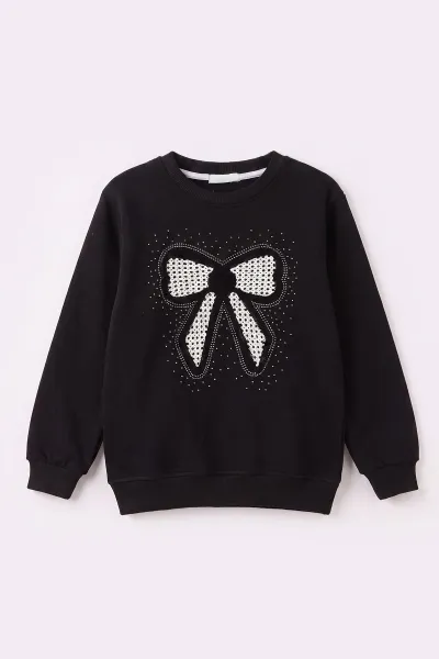 siyah-2-12-yas-fiyonk-nakisli-tasli-ici-sardonlu-kiz-cocuk-sweatshirt-483278
