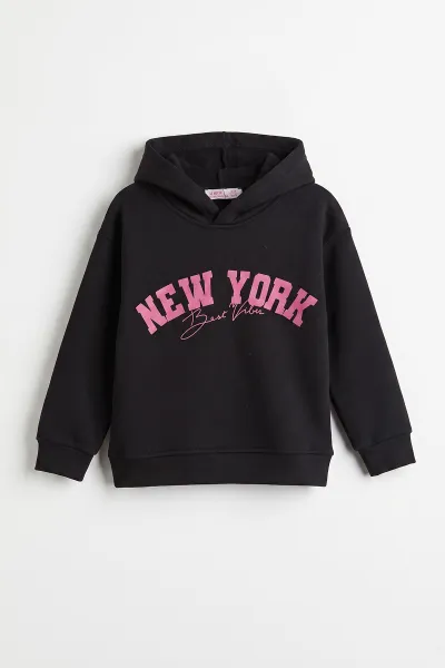 siyah-3-12-yas-baskili-3-ip-sardonlu-kapusonlu-kiz-cocuk-sweatshirt-473949