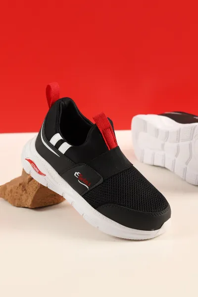 siyah-31-35-filet-twins-baskili-triko-bagciksiz-cocuk-spor-ayakkabi-257282