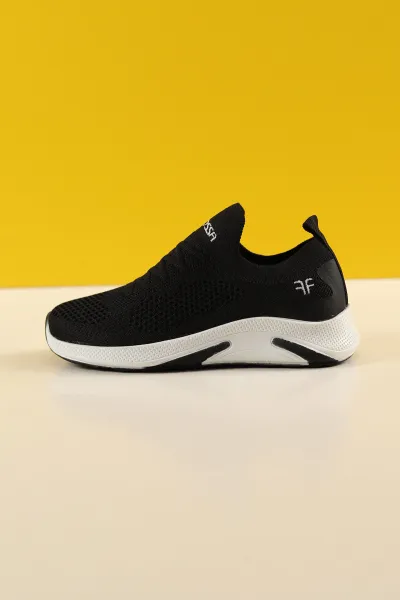 Siyah (31-35 ) Triko Unisex Çocuk Ayakkabı 279492
