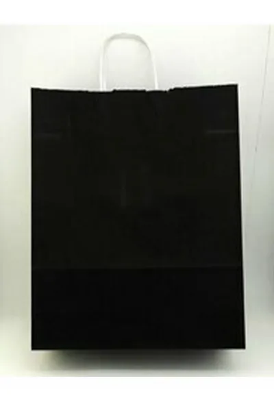 Siyah 31x12x41 Büküm Saplı Çanta 5'li 301129