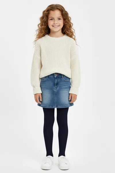 siyah-500-penti-pretty-knit-80-den-triko-kiz-cocuk-kulotlu-corap-421830