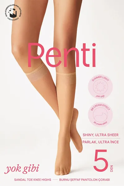 Siyah 500 Penti Yok Gibi 5 Den  Pantolon Çorabı 421201