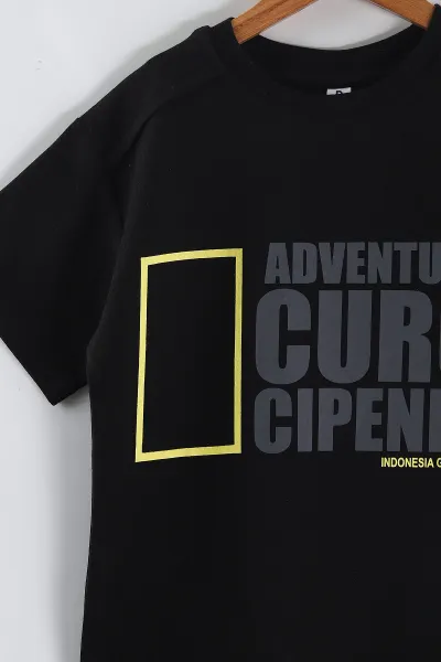 Siyah (6-10  Yaş)Adventure Baskılı Şortlu Penye Erkek Çocuk 2'li Takım 457130