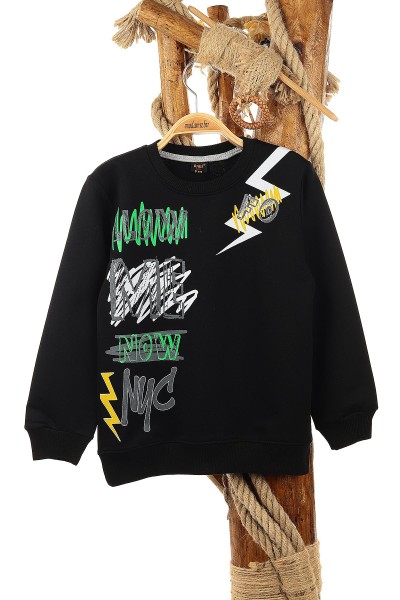 siyah-9-12-yas-now-nug-baskili-erkek-cocuk-sweat-150931