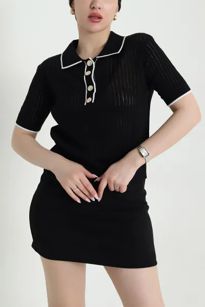 siyah-ajurlu-polo-yaka-kadin-triko-tisort-456786