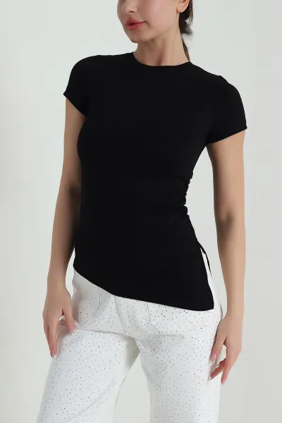 siyah-asimetrik-kesim-buzgulu-oysho-kadin-bluz-458324