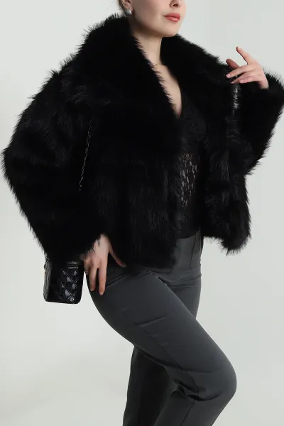 Siyah Astarlı Kadın Lolita Mont 494317