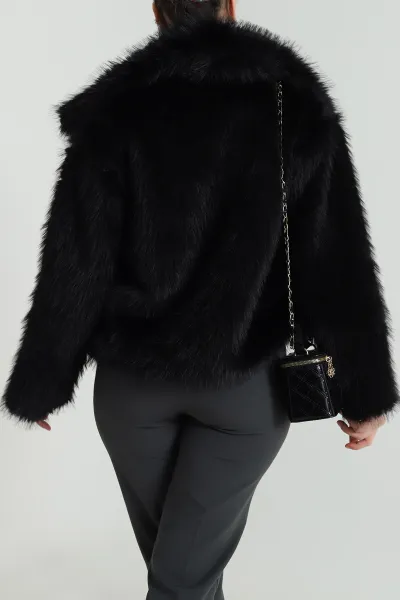 Siyah Astarlı Kadın Lolita Mont 494317