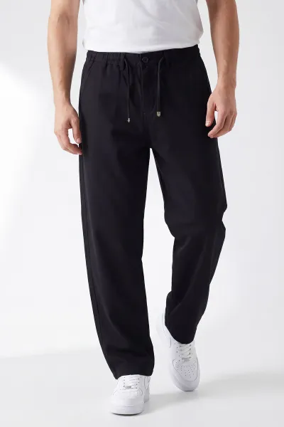 siyah-baggy-belden-baglamali-erkek-pantolon-453151
