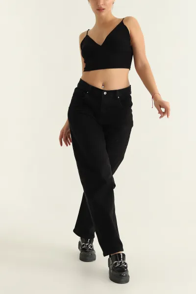 siyah-baggy-likrali-bayan-kot-pantolon-303728
