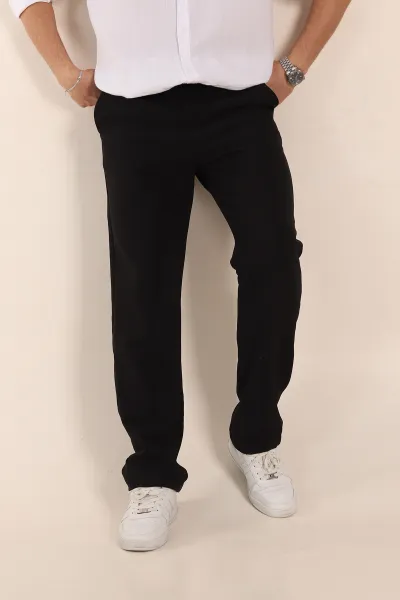 siyah-baggy-likrali-duble-kumas-erkek-pantolon-344998