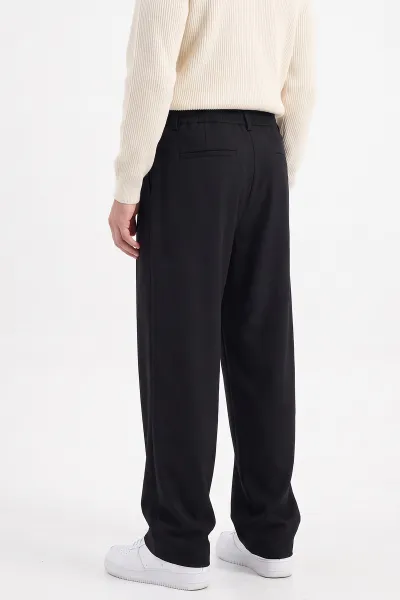 Siyah Baggy Yeni Sezon Erkek Pantolon 493189