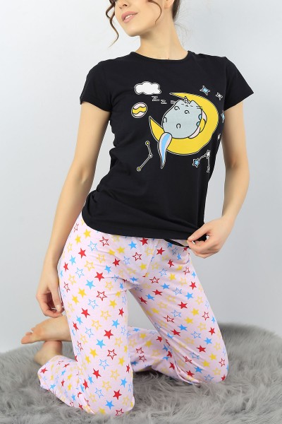 siyah-baskili-bayan-pijama-takimi-52273