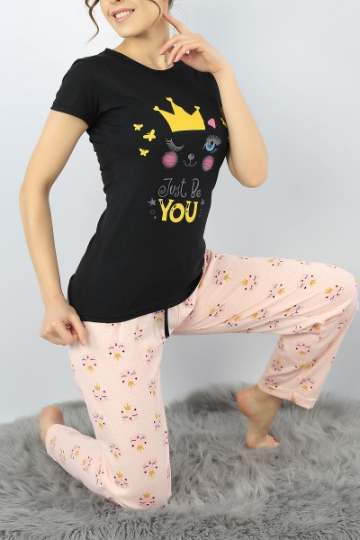 siyah-baskili-bayan-pijama-takimi-52279