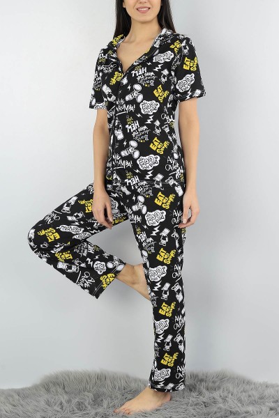 siyah-baskili-bayan-pijama-takimi-54535